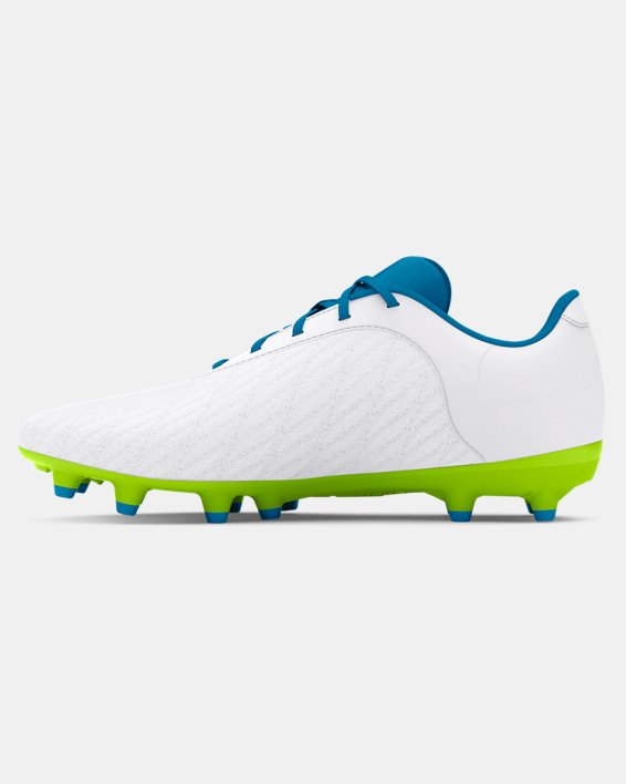 Boys' UA Magnetico Select 3 FG Jr. Football Boots, White, pdpMainDesktop image number 1